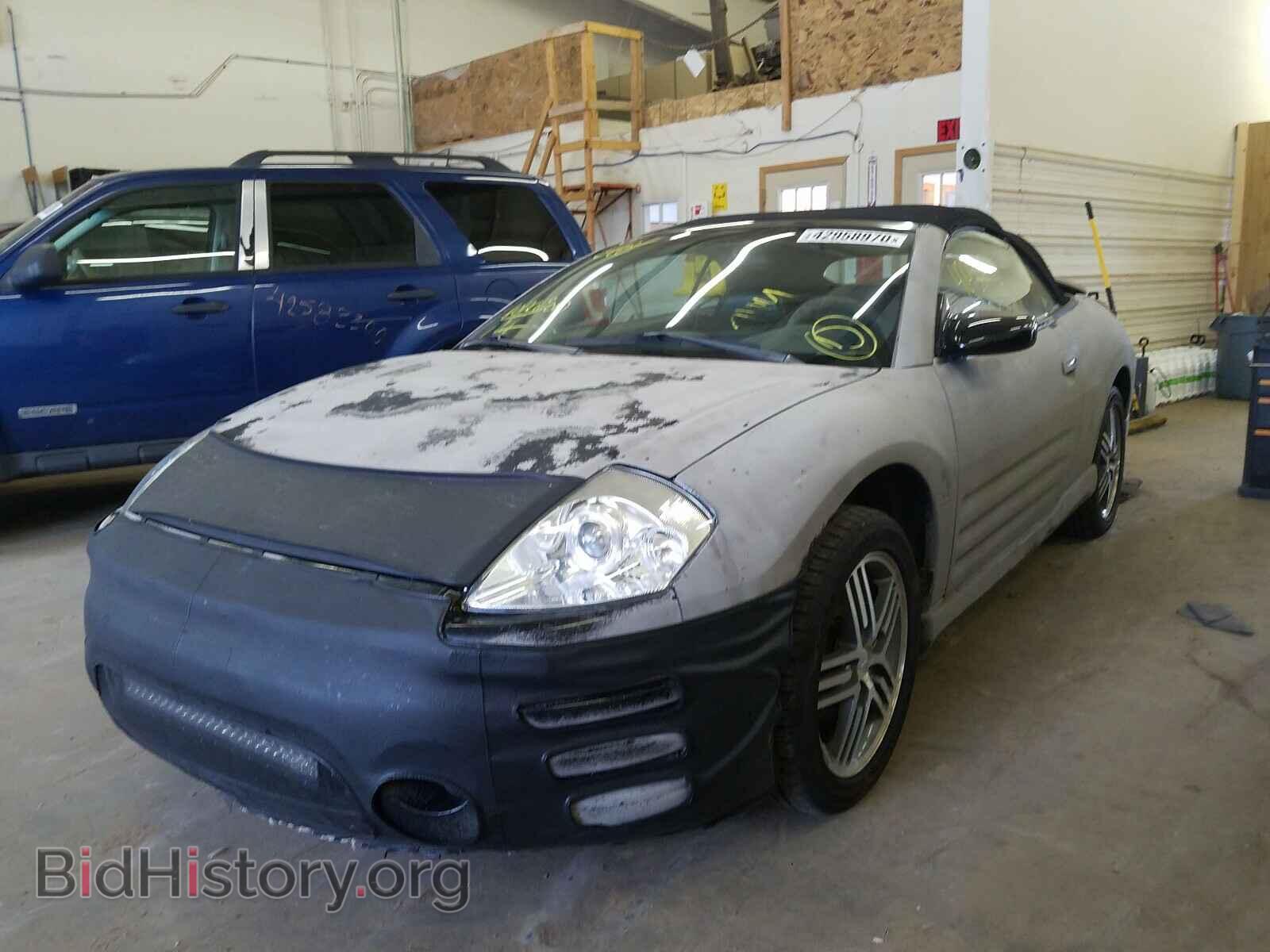 2003 MITSUBISHI ECLIPSE - VIN: 4A3AE75H63E018049 - Photo 2