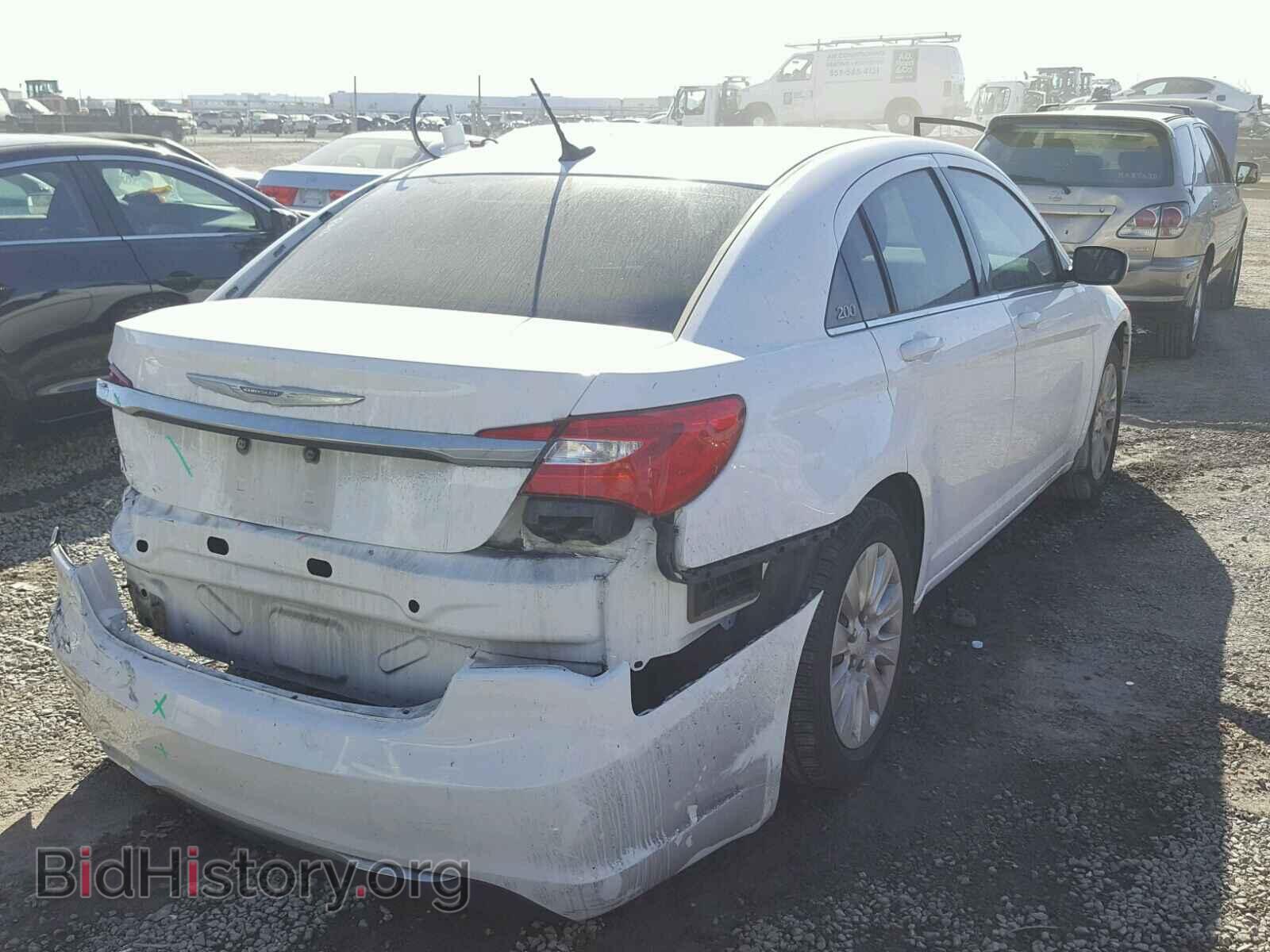 2012 CHRYSLER 200 - VIN: 1C3CCBAB1CN134608 - Фото 4