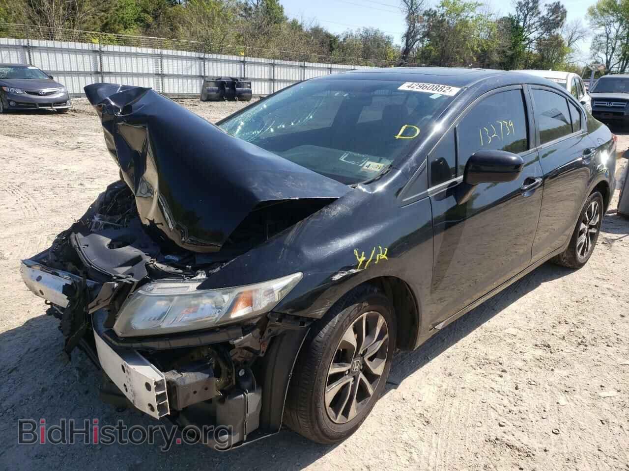 2015 HONDA CIVIC - VIN: 19XFB2F83FE253441 - Фото 2
