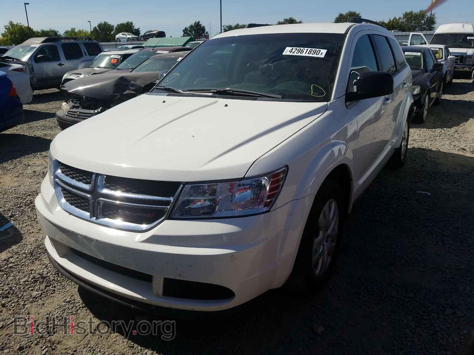 2017 DODGE JOURNEY - VIN: 3C4PDCAB0HT549748 - Фото 2