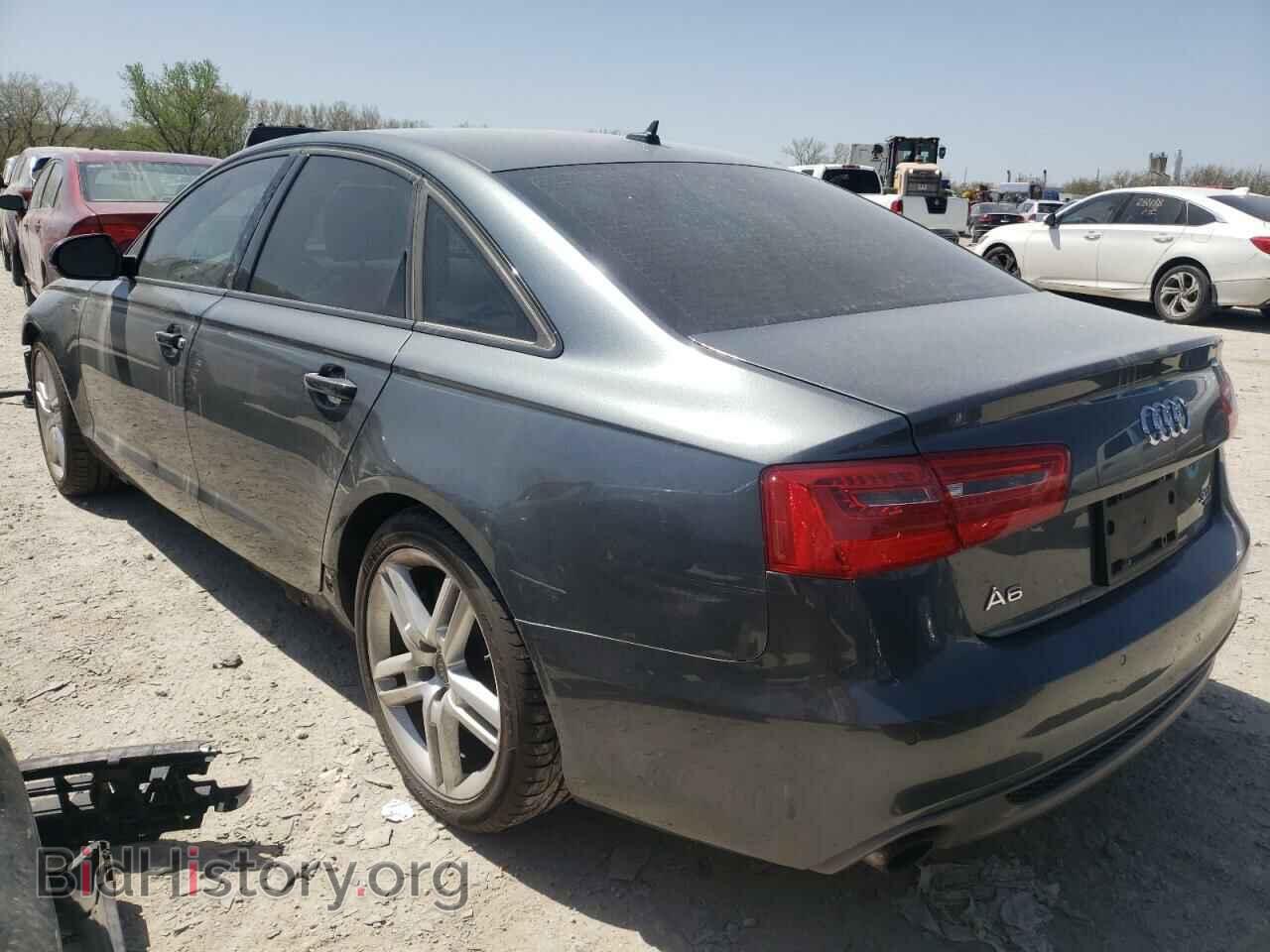 2014 AUDI A6 - VIN: WAUHGAFC9EN055530 - Фото 3
