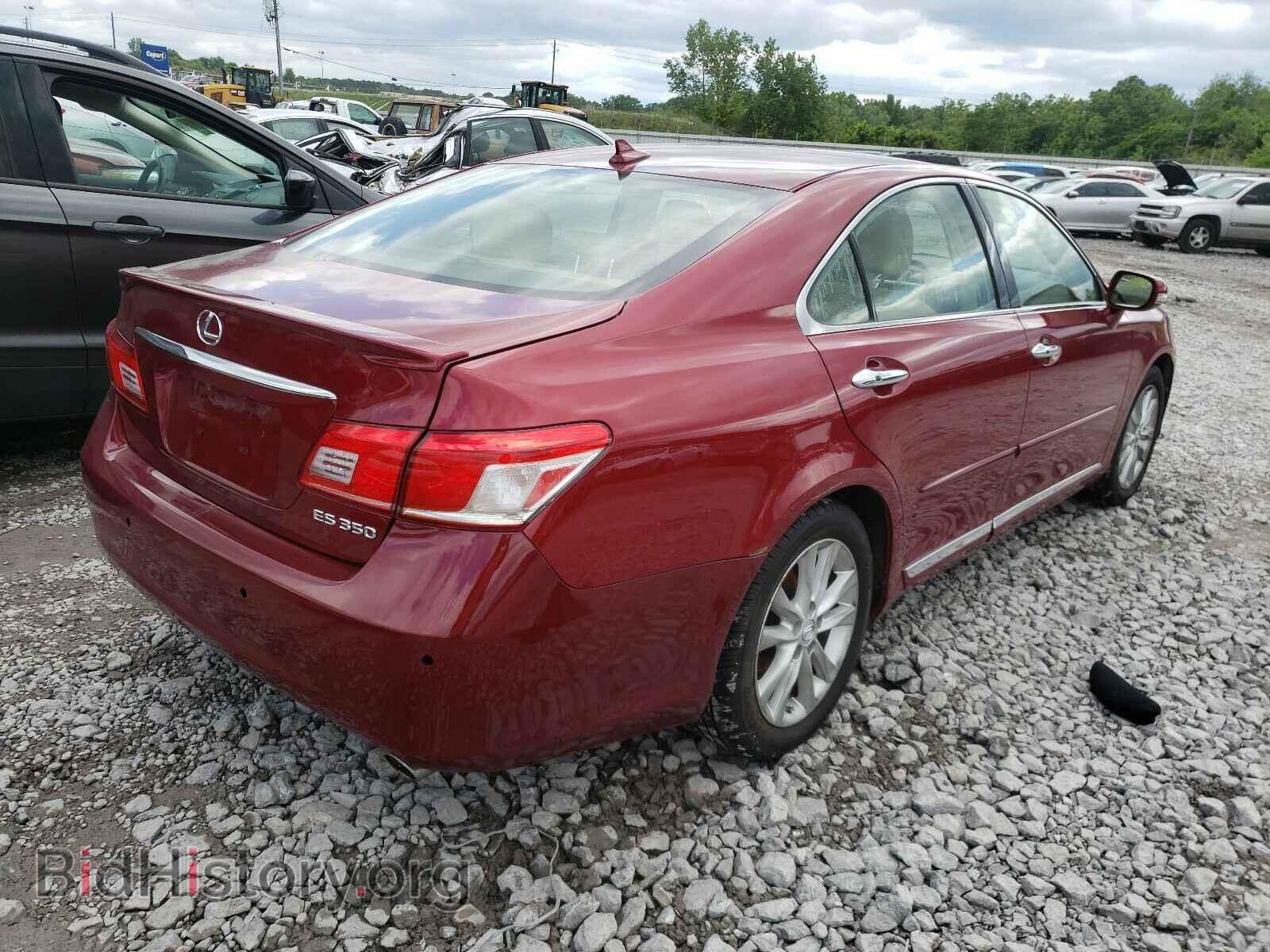 2011 LEXUS ES350 - VIN: JTHBK1EG2B2420377 - Фото 4