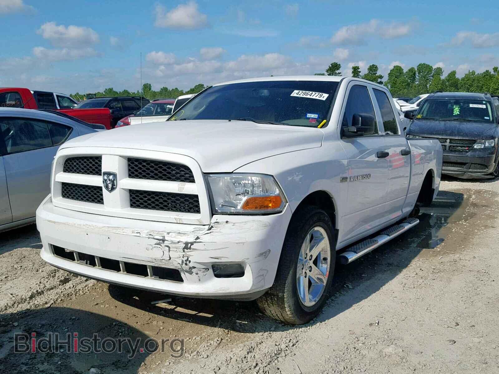 2012 DODGE RAM 1500 S - VIN: 1C6RD6FT1CS197230 - Фото 2
