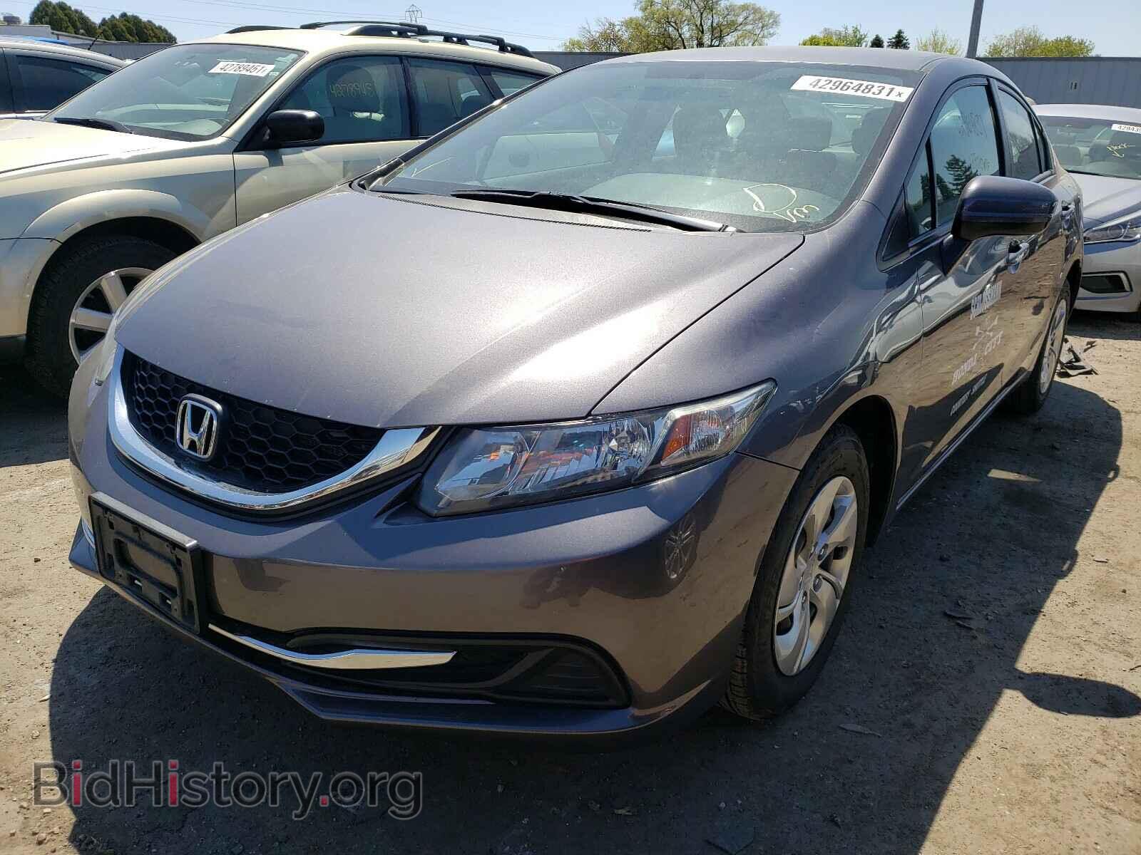 2015 HONDA CIVIC - VIN: 19XFB2F57FE045987 - Фото 2