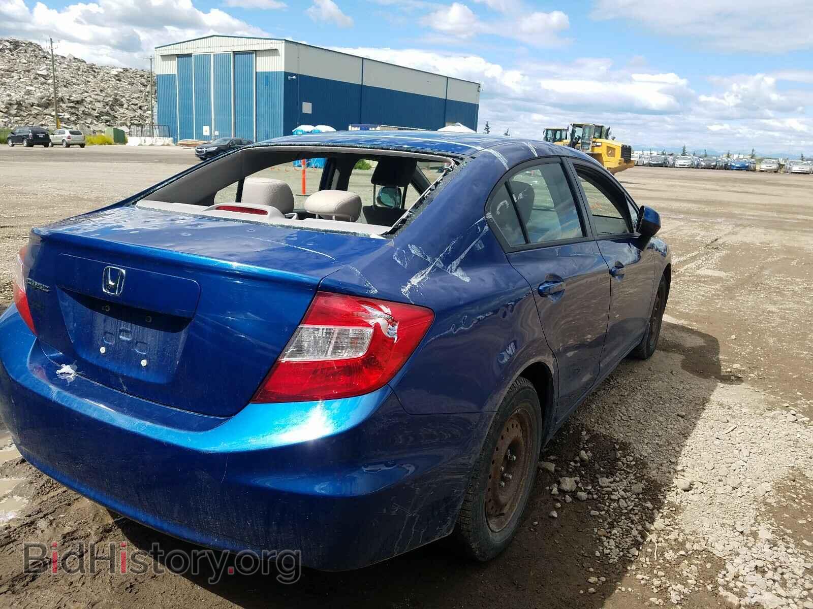 2012 HONDA CIVIC - VIN: 2HGFB2F44CH005066 - Фото 4