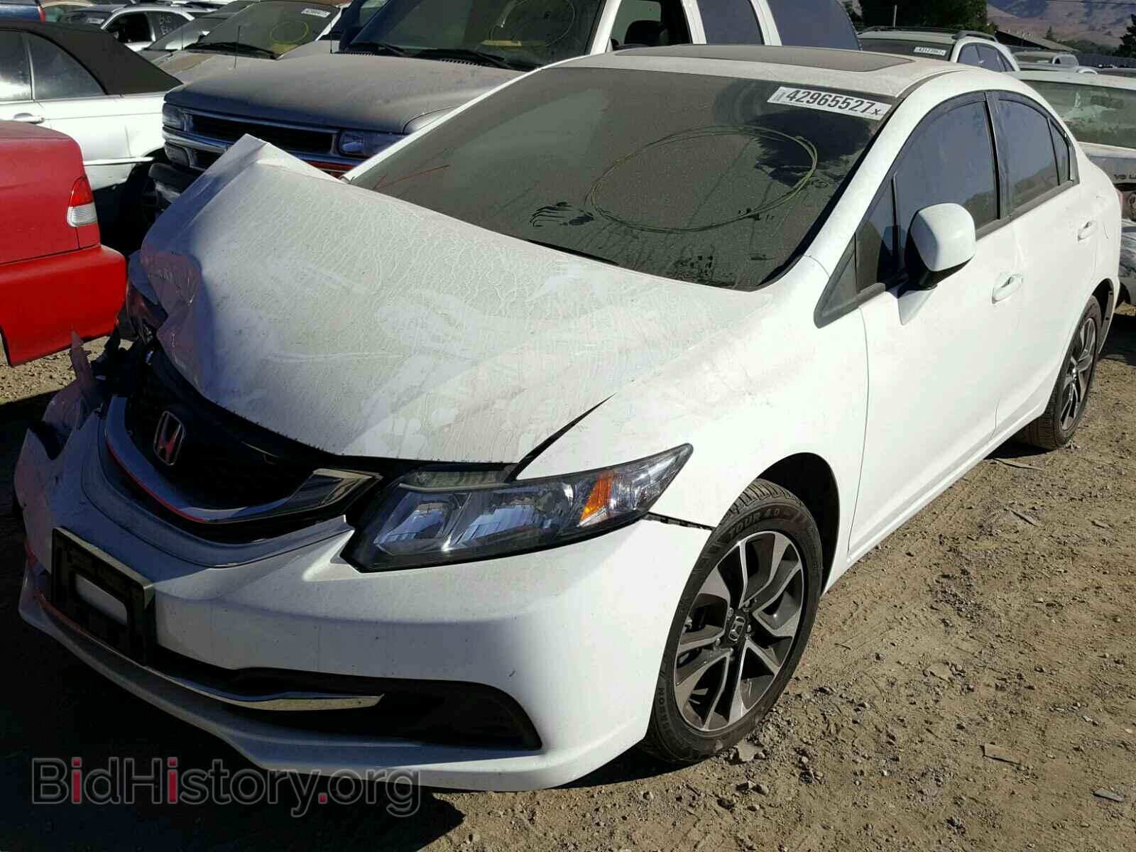 2013 HONDA CIVIC - VIN: 19XFB2F81DE250714 - Фото 2