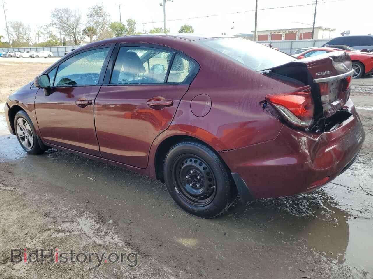 2013 HONDA CIVIC - VIN: 2HGFB2F58DH585092 - Фото 2