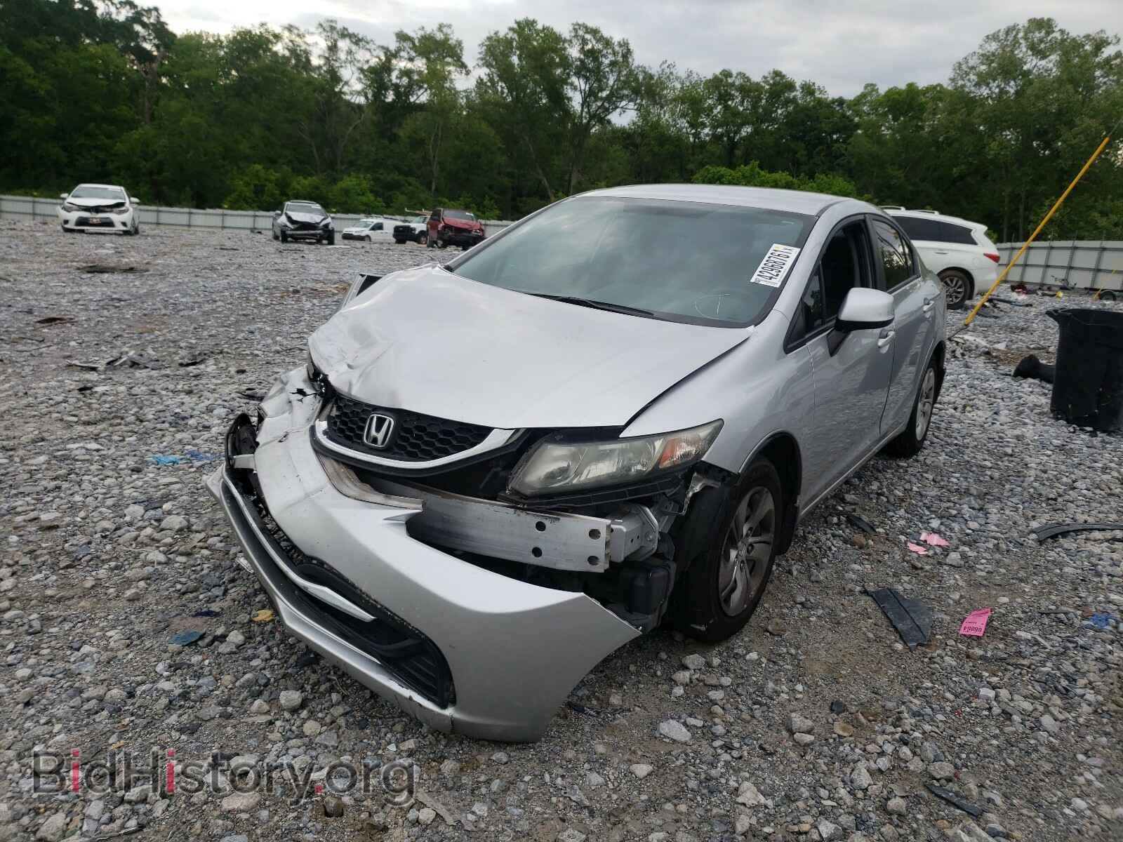 2013 HONDA CIVIC - VIN: 19XFB2F57DE052354 - Фото 2