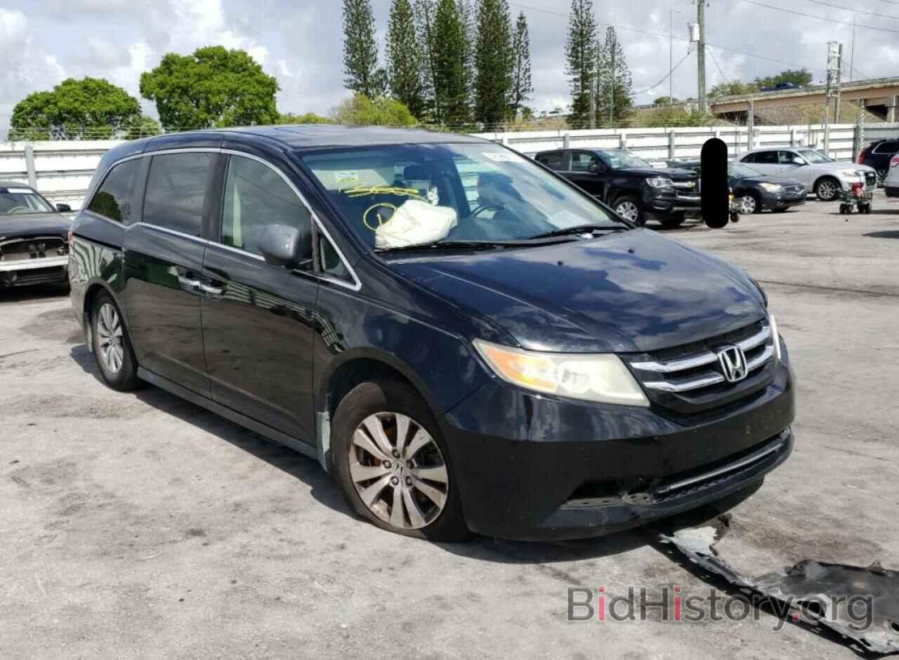 Фотография 5FNRL5H66EB086718 - HONDA ODYSSEY 2014