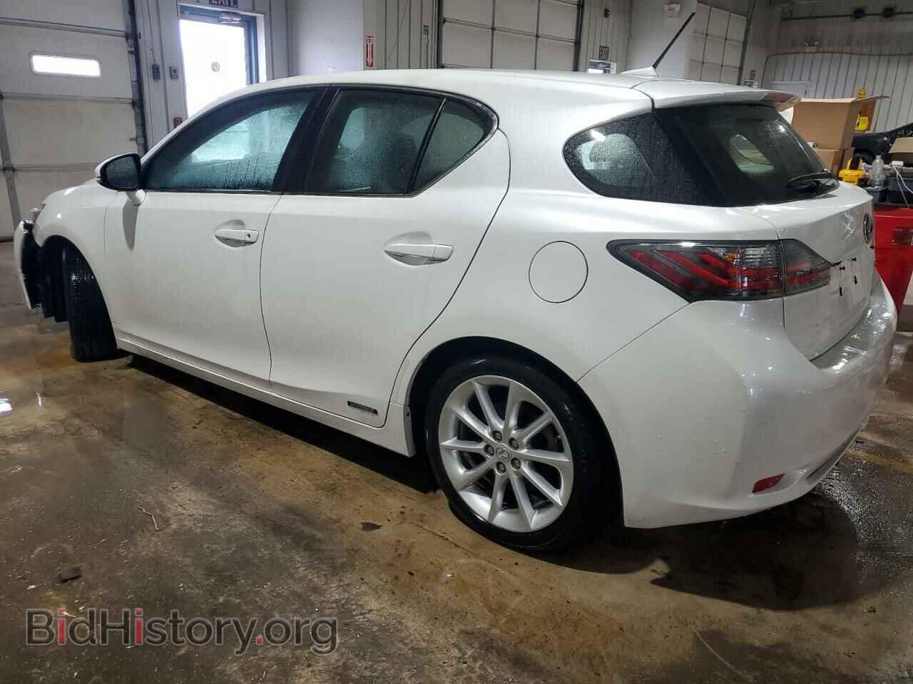 2012 LEXUS CT 200 - VIN: JTHKD5BH1C2058302 - Фото 2