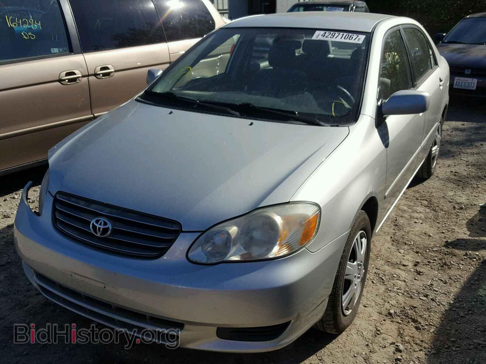 2003 TOYOTA COROLLA - VIN: JTDBR32E132008335 - Фото 2