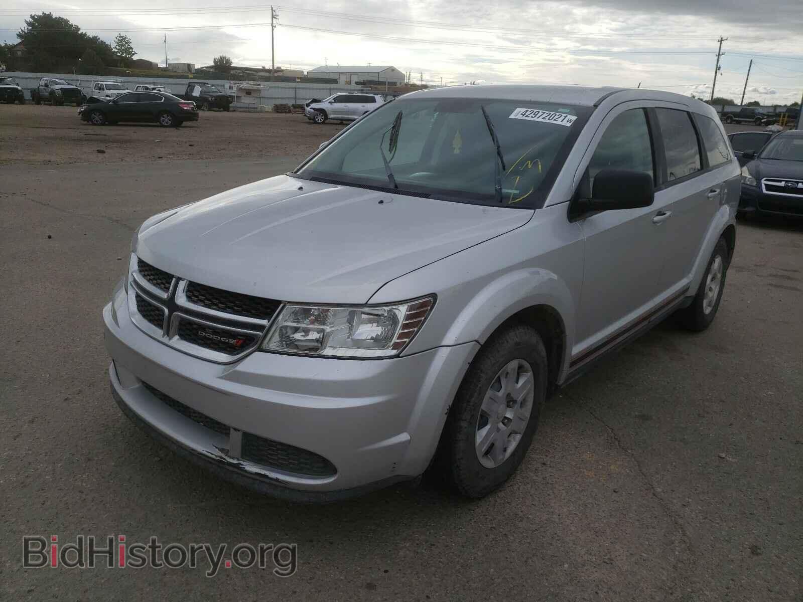 2012 DODGE JOURNEY - VIN: 3C4PDCAB1CT243764 - Фото 2