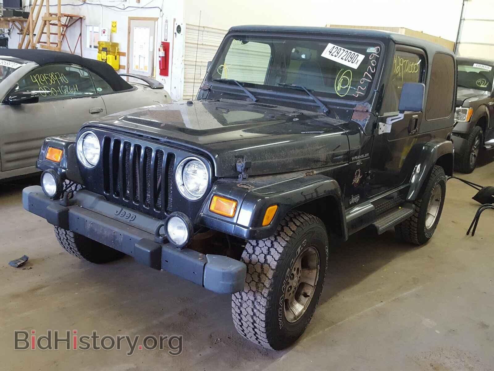 2000 JEEP WRANGLER - VIN: 1J4FA59S5YP758910 - Фото 2