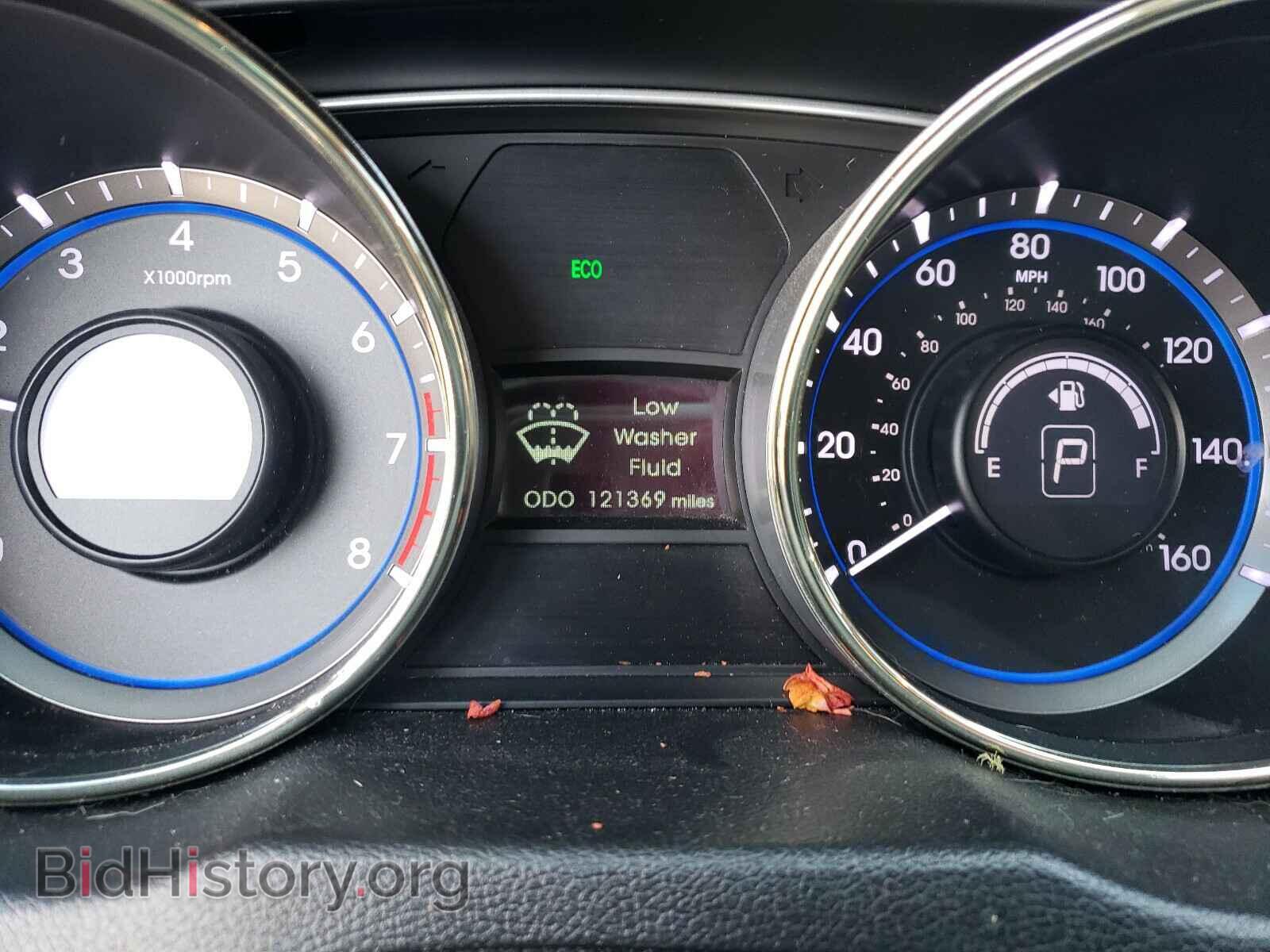 2012 HYUNDAI SONATA - VIN: 5NPEC4AB1CH350426 - Фото 8