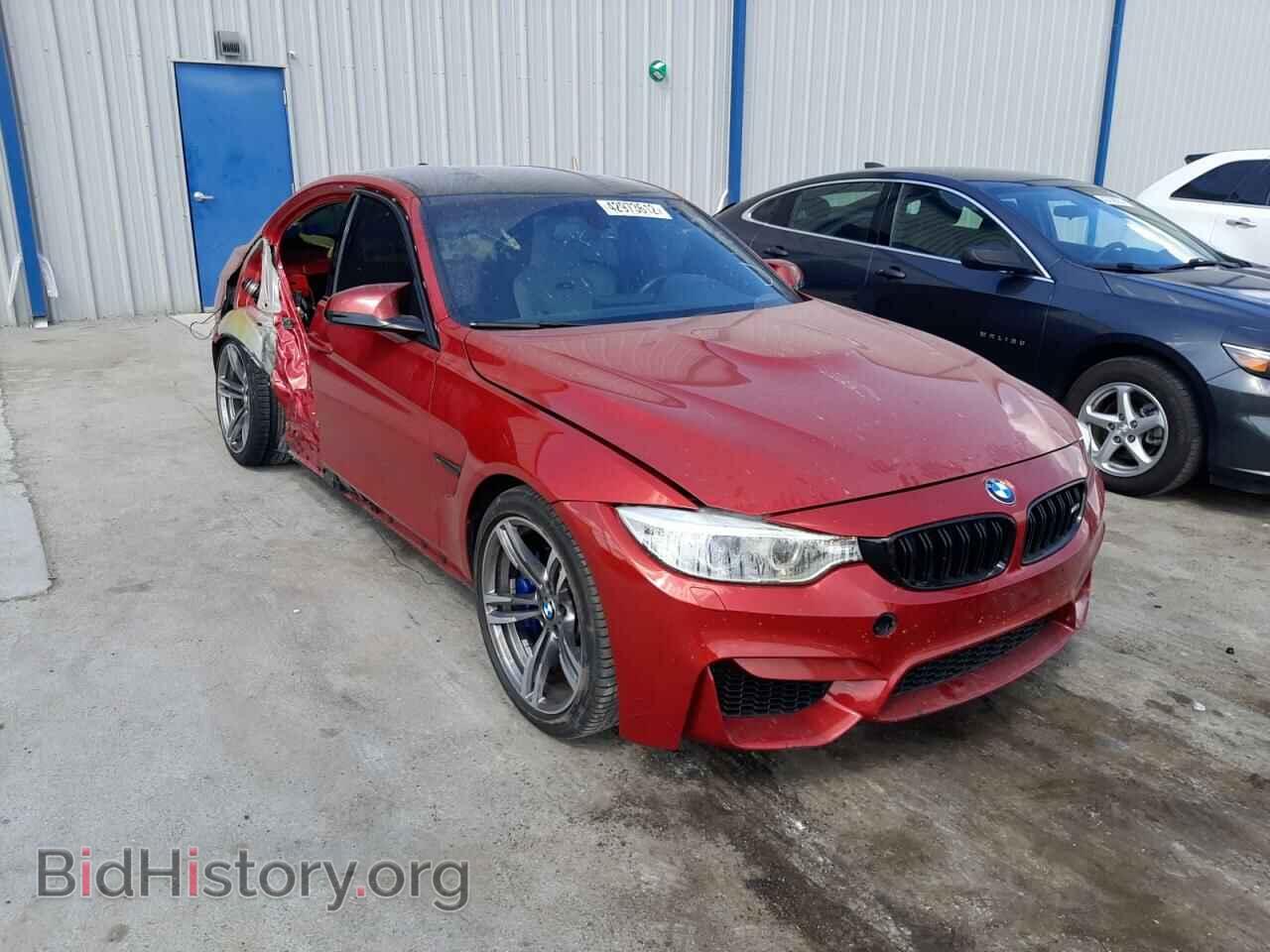 Фотография WBS8M9C54G5E68602 - BMW M3 2016