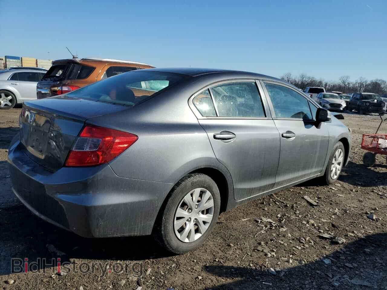 2012 HONDA CIVIC - VIN: 19XFB2F55CE066199 - Фото 3