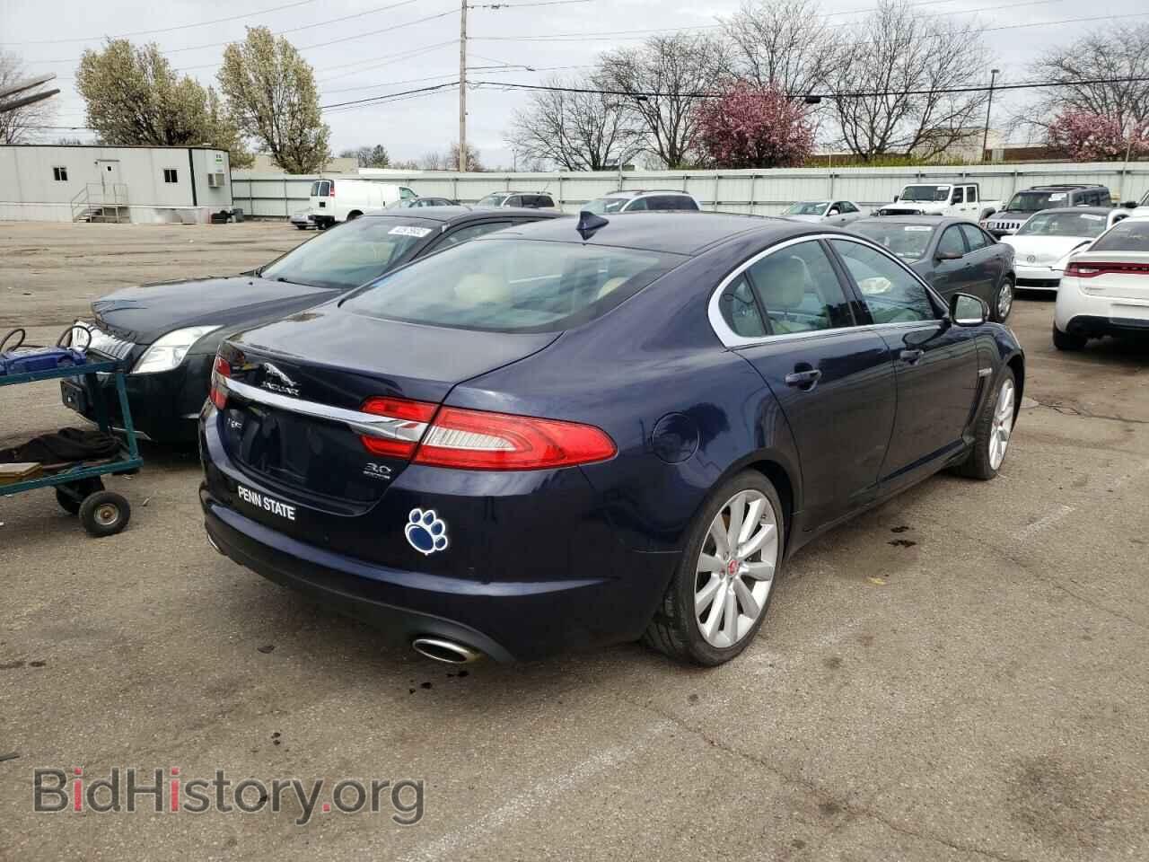 2014 JAGUAR XF - VIN: SAJWJ0EF4E8U11285 - Фото 4