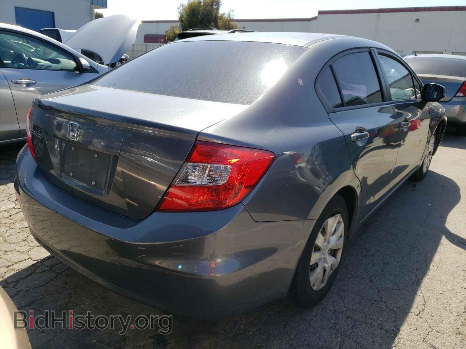 2012 HONDA CIVIC - VIN: 2HGFB2F51CH304202 - Фото 4