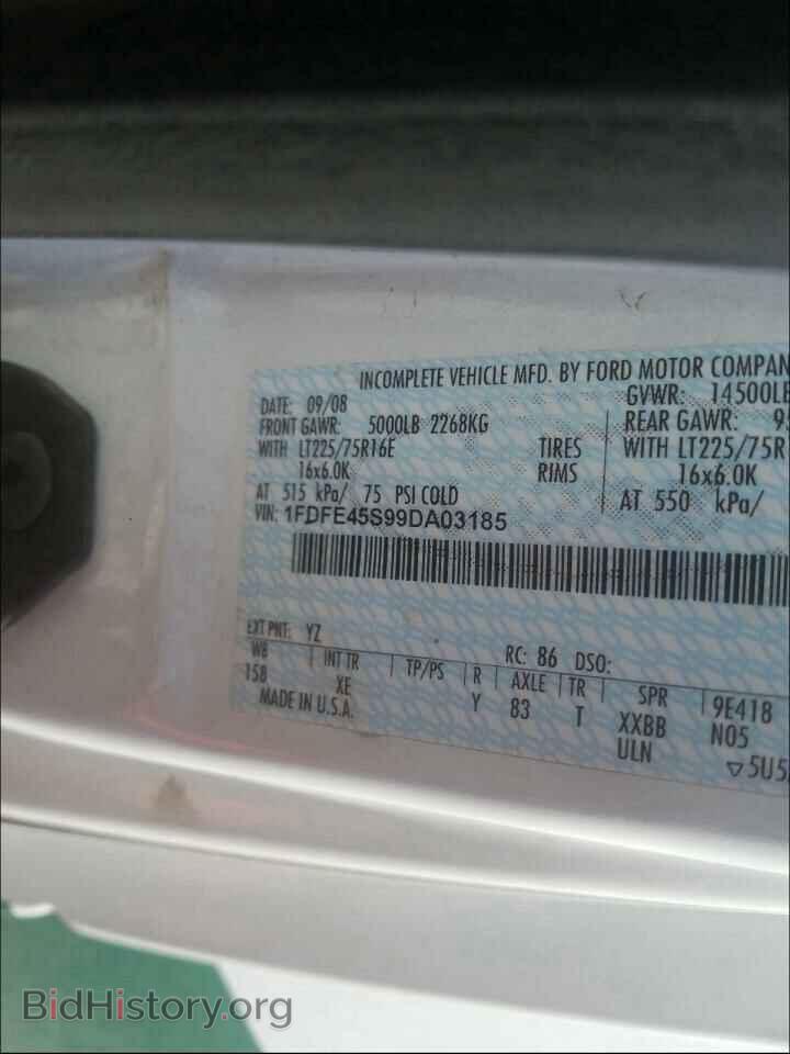 2009 FORD ECONOLINE - VIN: 1FDFE45S99DA03185 - Photo 10