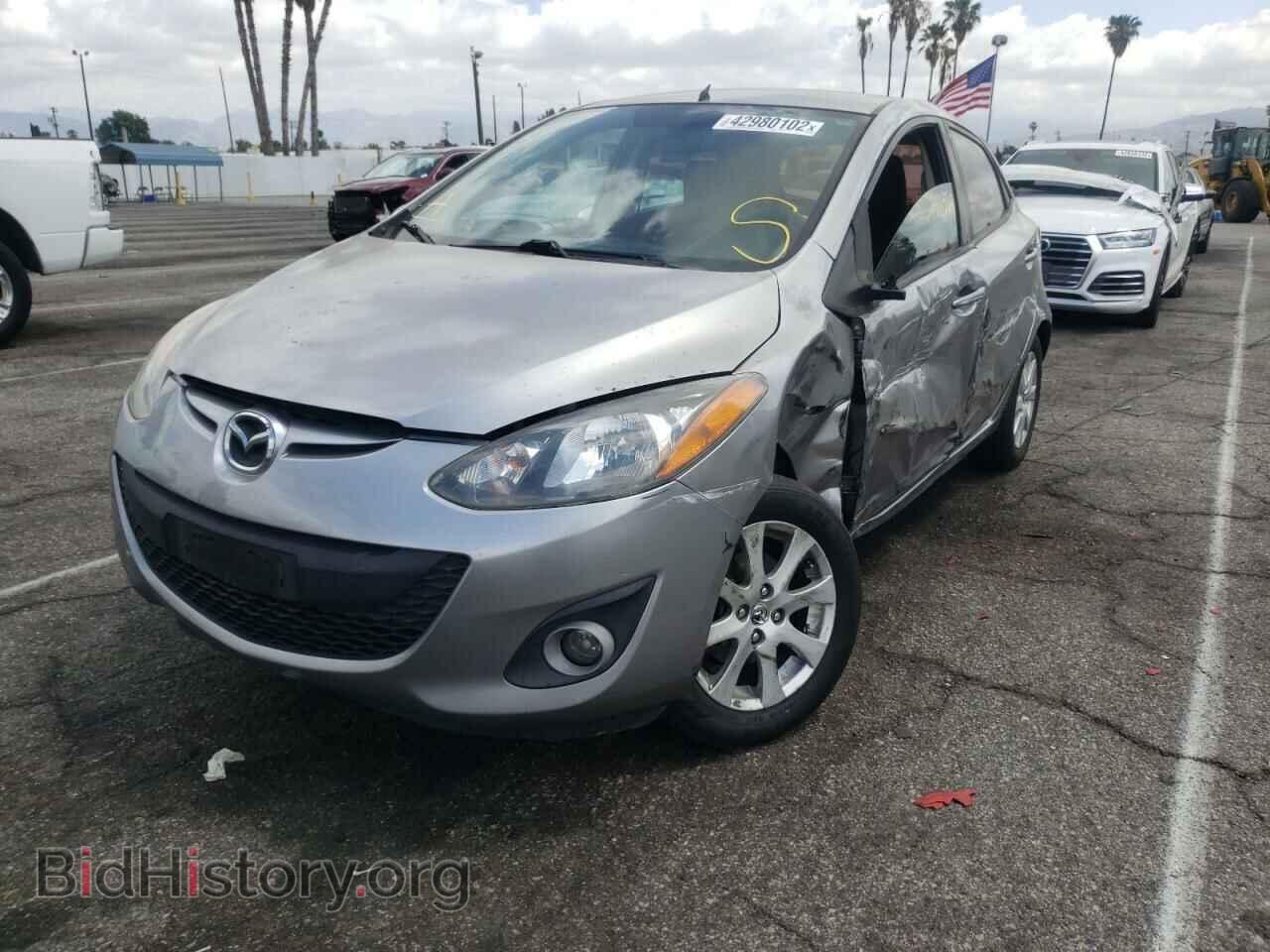 2011 MAZDA 2 - VIN: JM1DE1HZ3B0125718 - Фото 2