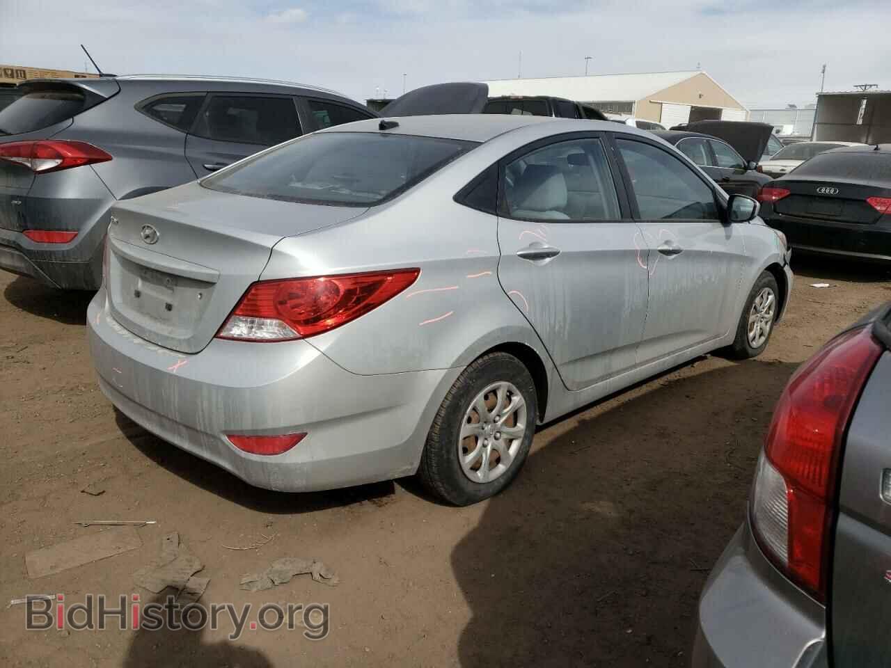 2013 HYUNDAI ACCENT - VIN: KMHCT4AE6DU290230 - Фото 3