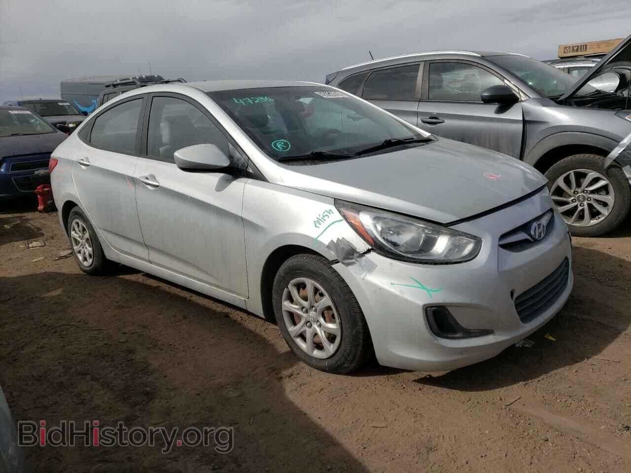 2013 HYUNDAI ACCENT - VIN: KMHCT4AE6DU290230 - Фото 4