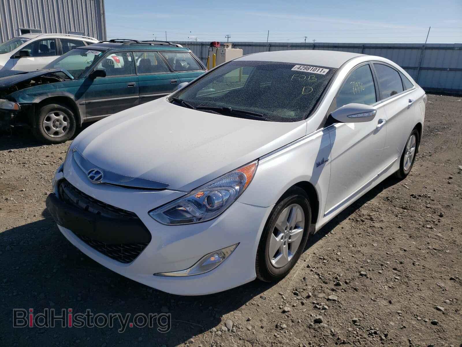 2012 HYUNDAI SONATA - VIN: KMHEC4A40CA042538 - Фото 2
