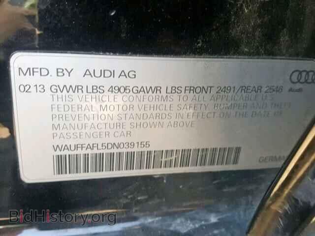 2013 AUDI A4 - VIN: WAUFFAFL5DN039155 - Фото 10