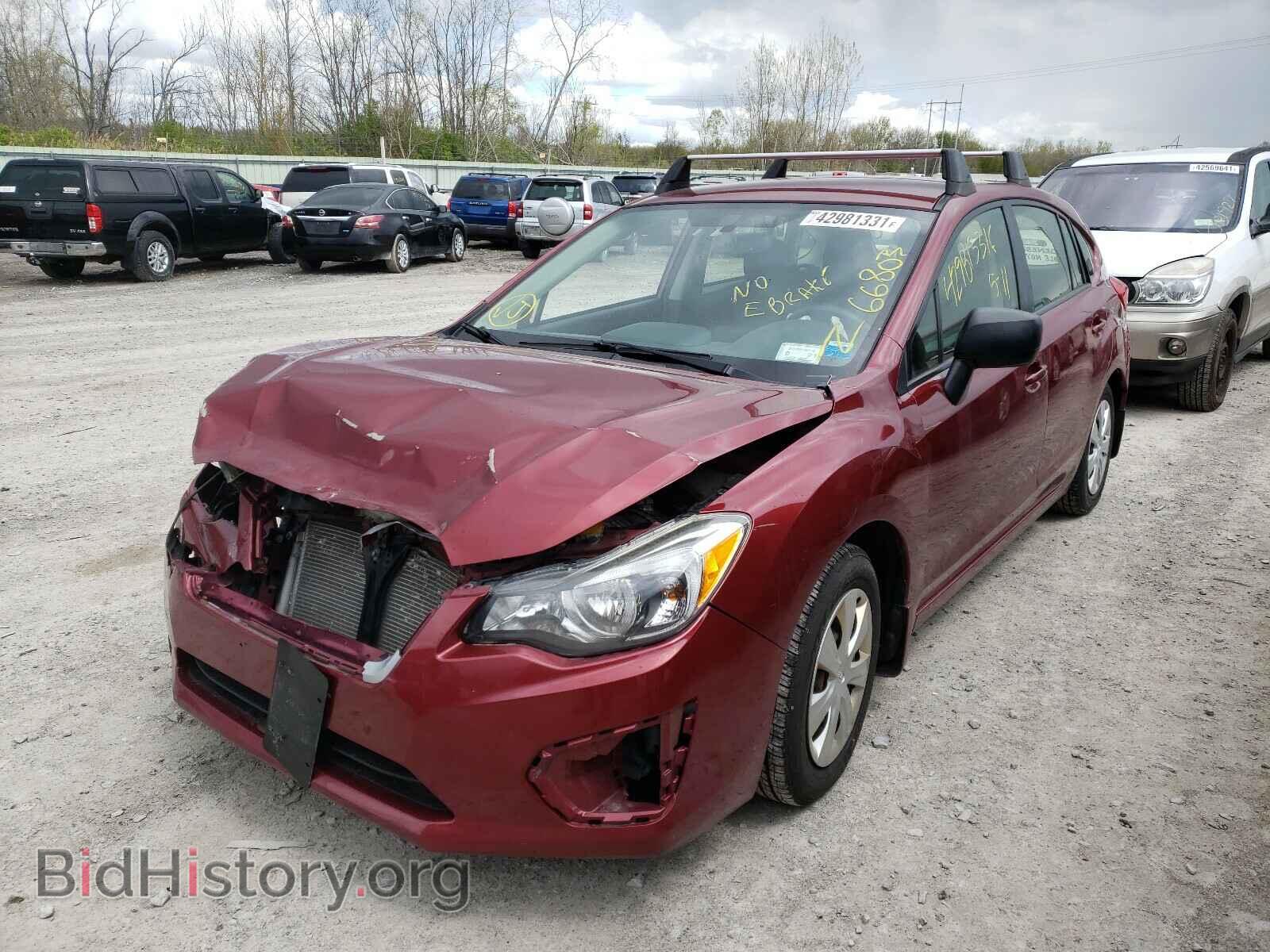 2013 SUBARU IMPREZA - VIN: JF1GPAA64D2215335 - Фото 2