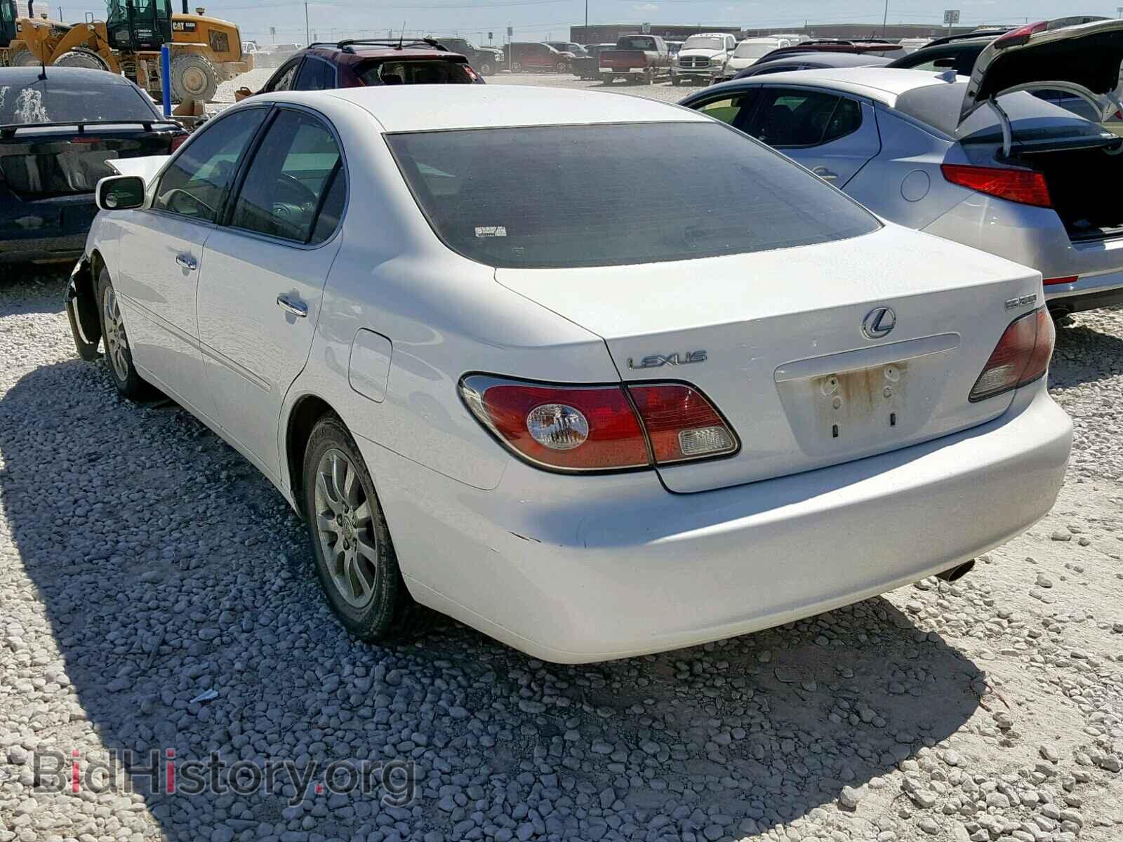 2003 LEXUS ES300 - VIN: JTHBF30G030118199 - Фото 3