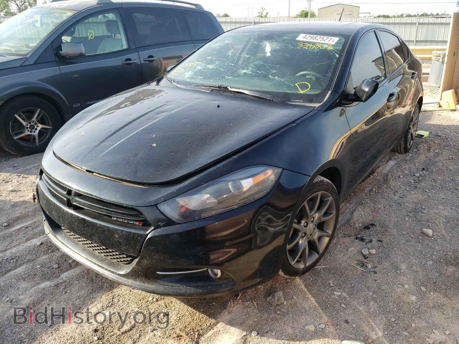 2013 DODGE DART - VIN: 1C3CDFBAXDD338308 - Фото 2