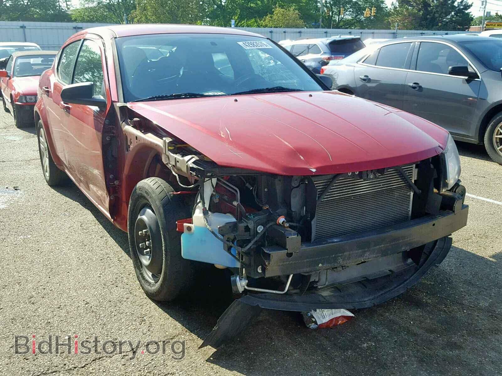 Photo 1C3CDZAB7CN200021 - DODGE AVENGER 2012