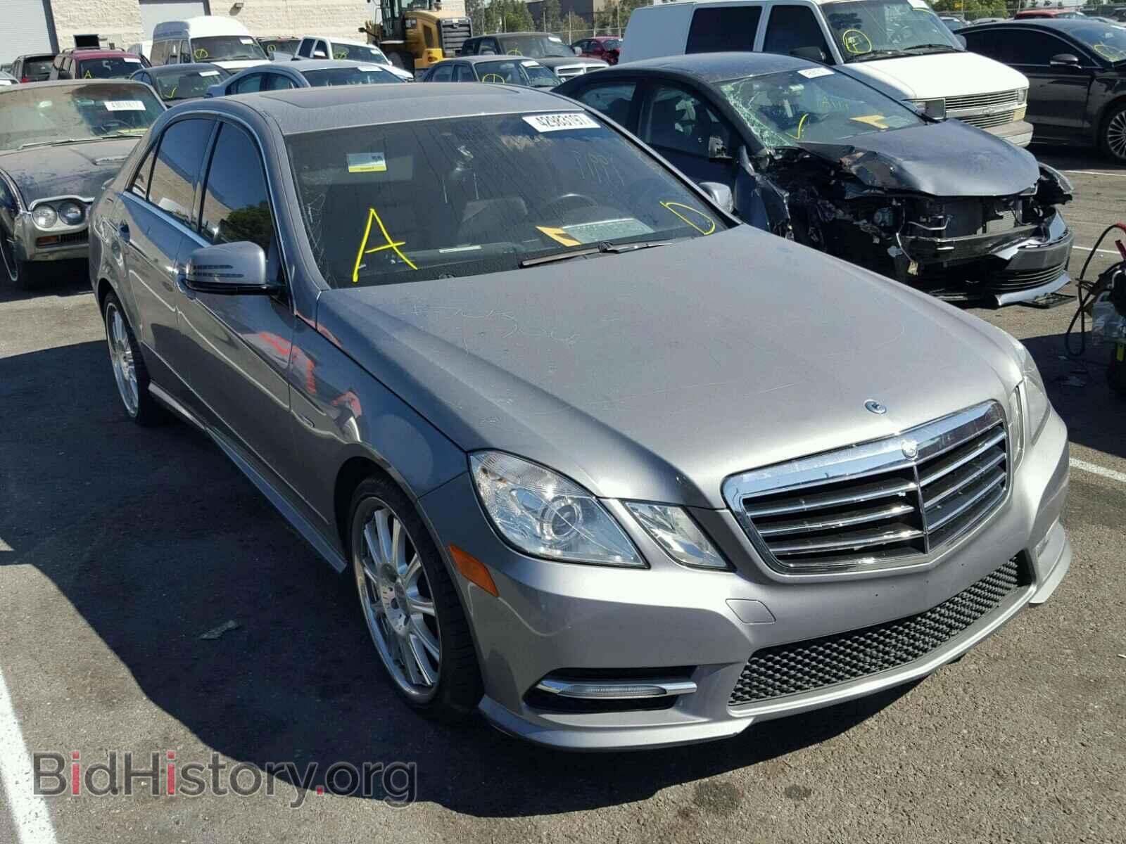 Photo WDDHF5KB9CA657381 - MERCEDES-BENZ E 350 2012