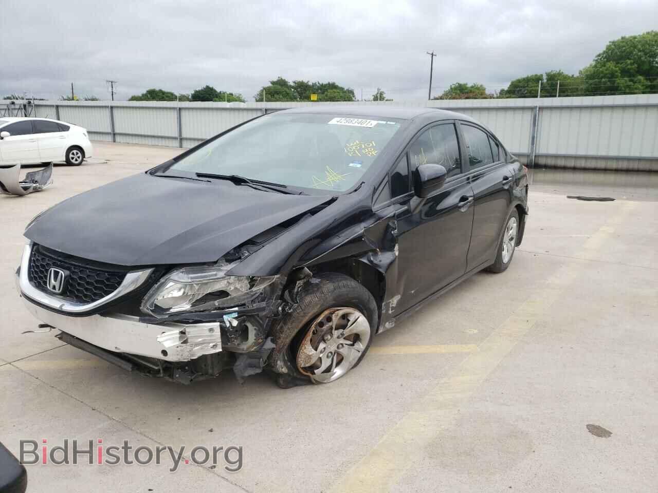 2015 HONDA CIVIC - VIN: 19XFB2F59FE100701 - Фото 2