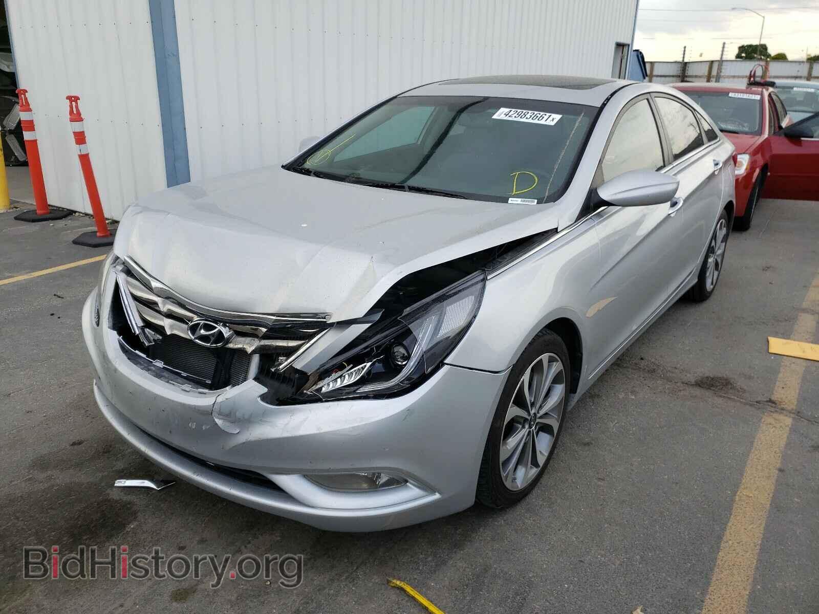 2013 HYUNDAI SONATA - VIN: 5NPEC4AB7DH653213 - Фото 2