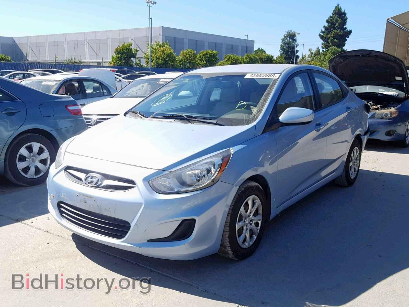 2014 HYUNDAI ACCENT - VIN: KMHCT4AEXEU686310 - Фото 2