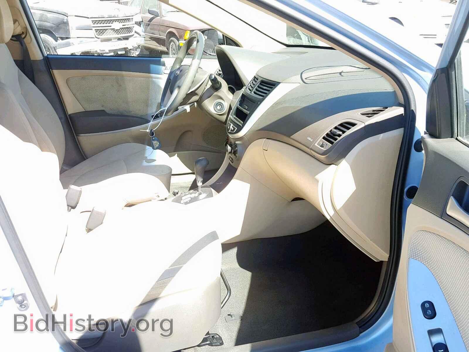 2014 HYUNDAI ACCENT - VIN: KMHCT4AEXEU686310 - Фото 5