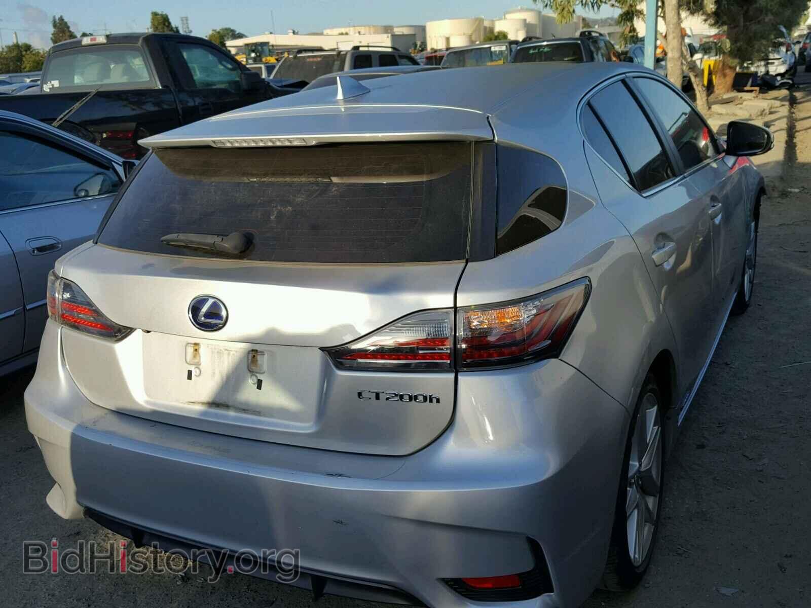 2014 LEXUS CT 200 - VIN: JTHKD5BH0E2192012 - Фото 4
