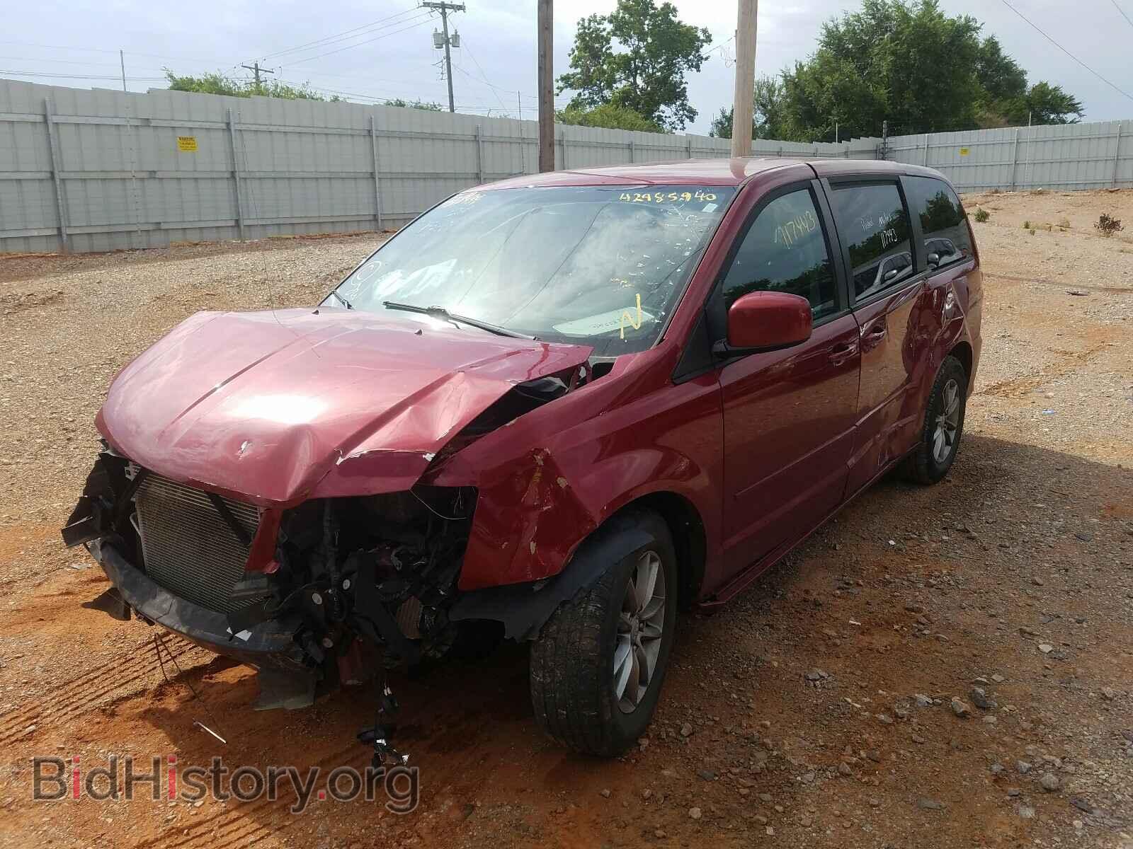 2015 DODGE CARAVAN - VIN: 2C4RDGBGXFR738434 - Фото 2