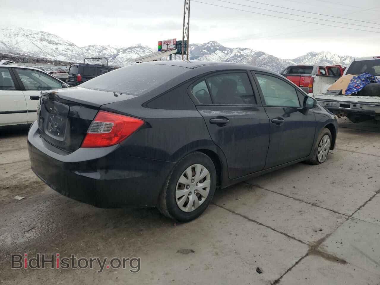 2012 HONDA CIVIC - VIN: 2HGFB2F59CH577260 - Фото 3