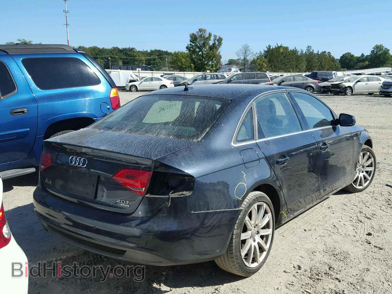 2012 AUDI A4 - VIN: WAUFFAFL4CA115308 - Фото 4