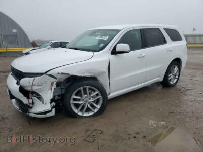 2022 Dodge DURANGO GT, white — VIN 1C4RDJDG3NC183134, Copart