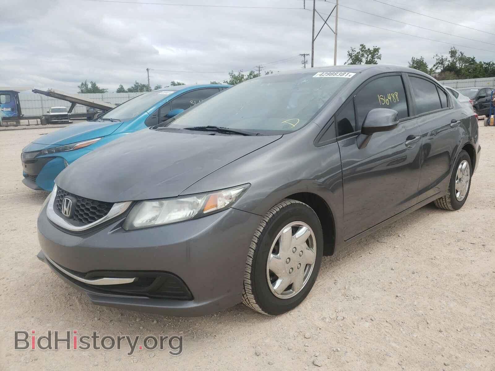 2013 HONDA CIVIC - VIN: 19XFB2F59DE020635 - Фото 2