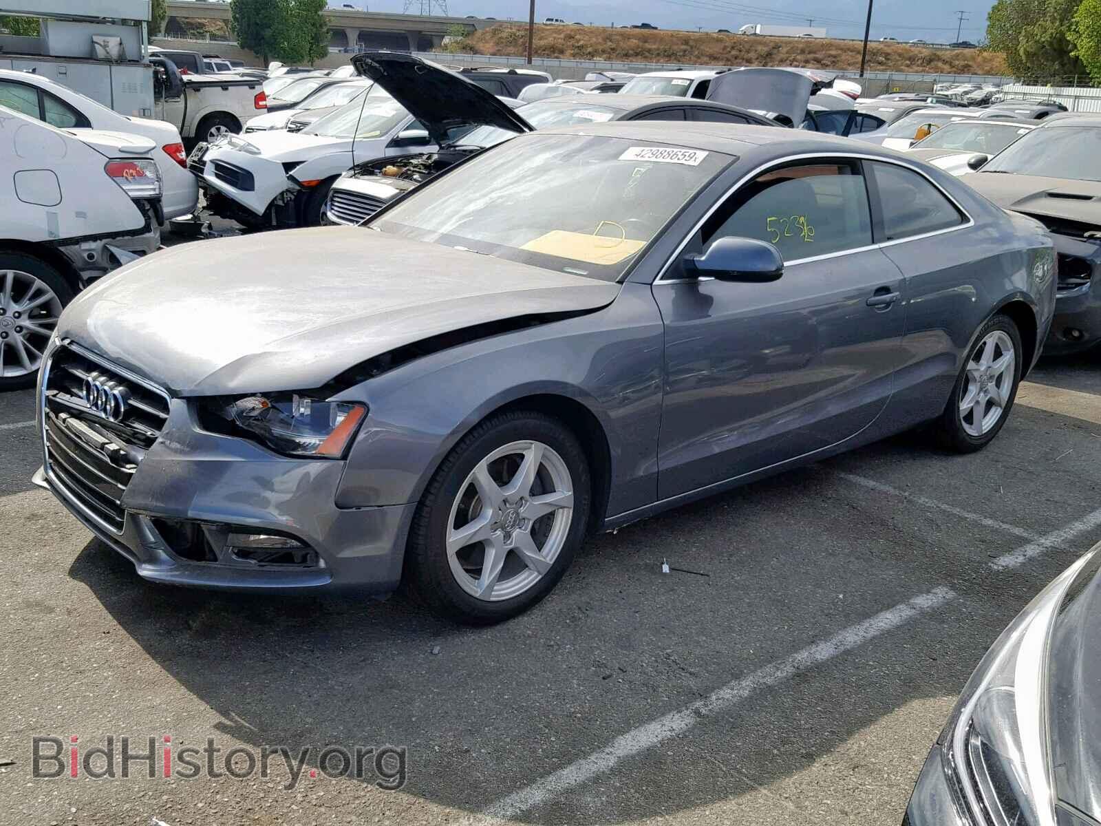 2013 AUDI A5 PREMIUM - VIN: WAUCFAFR7DA038751 - Фото 2