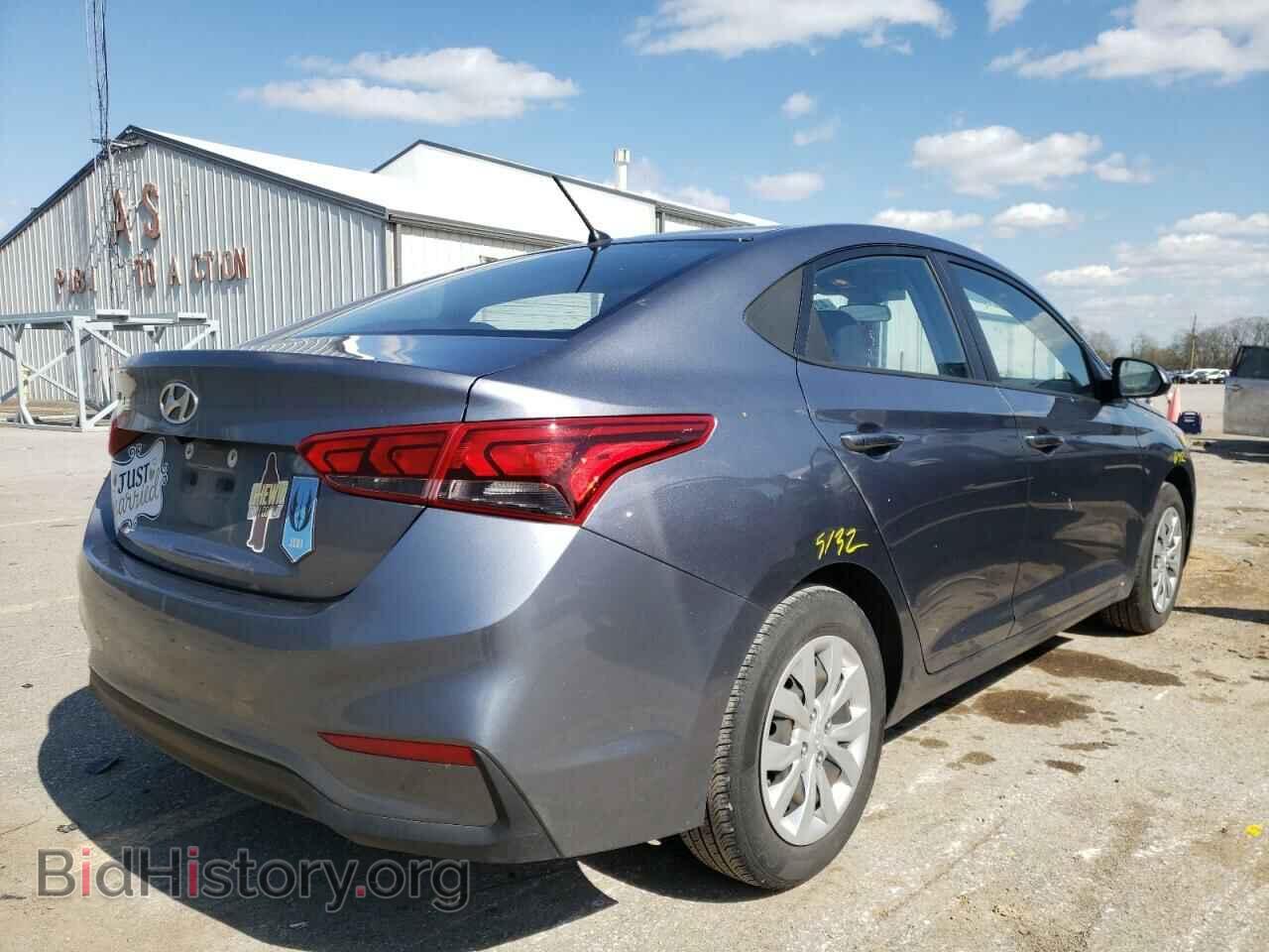2019 HYUNDAI ACCENT - VIN: 3KPC24A34KE068643 - Фото 4