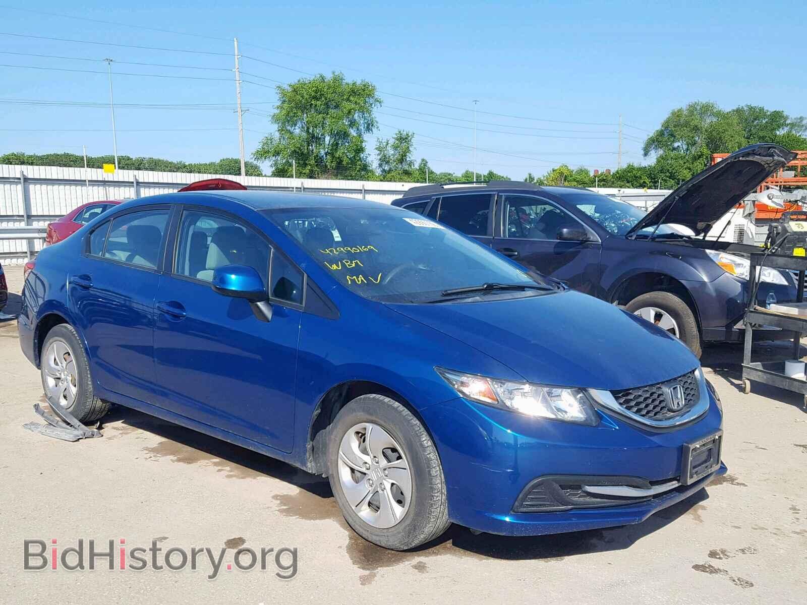 Фотография 2HGFB2F50DH542673 - HONDA CIVIC LX 2013