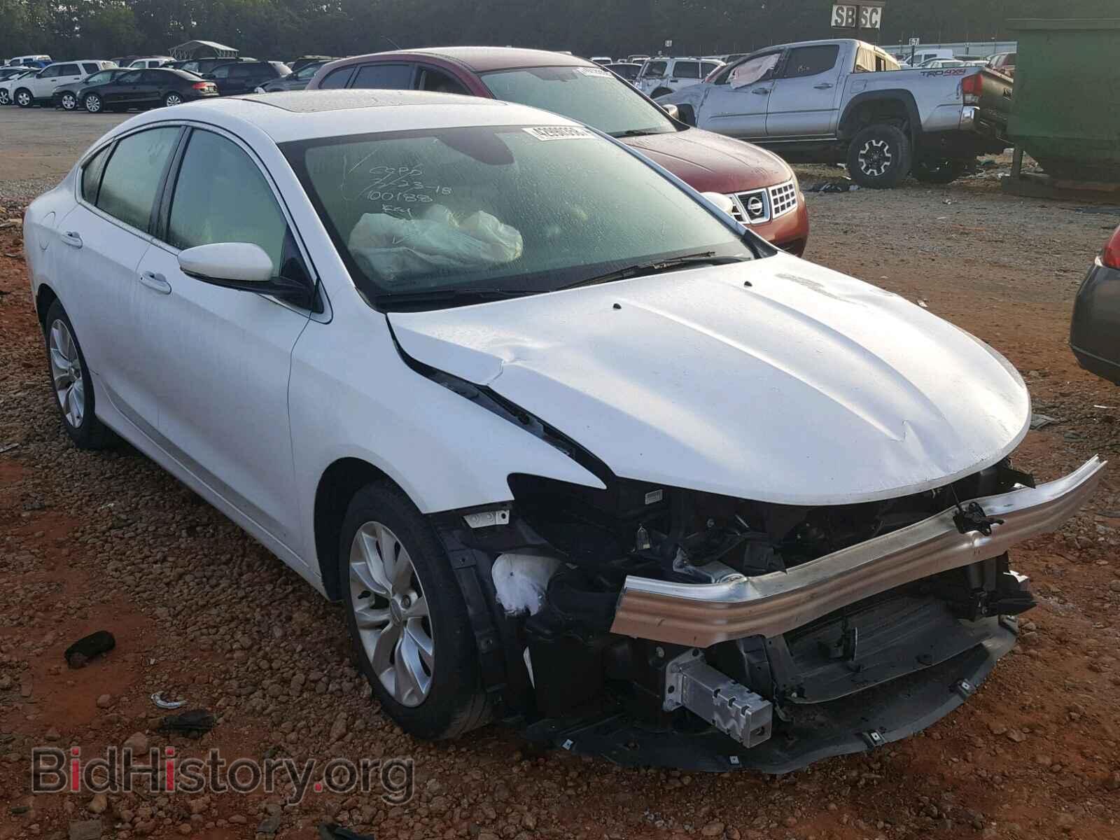 Фотография 1C3CCCCBXGN100188 - CHRYSLER 200 2016