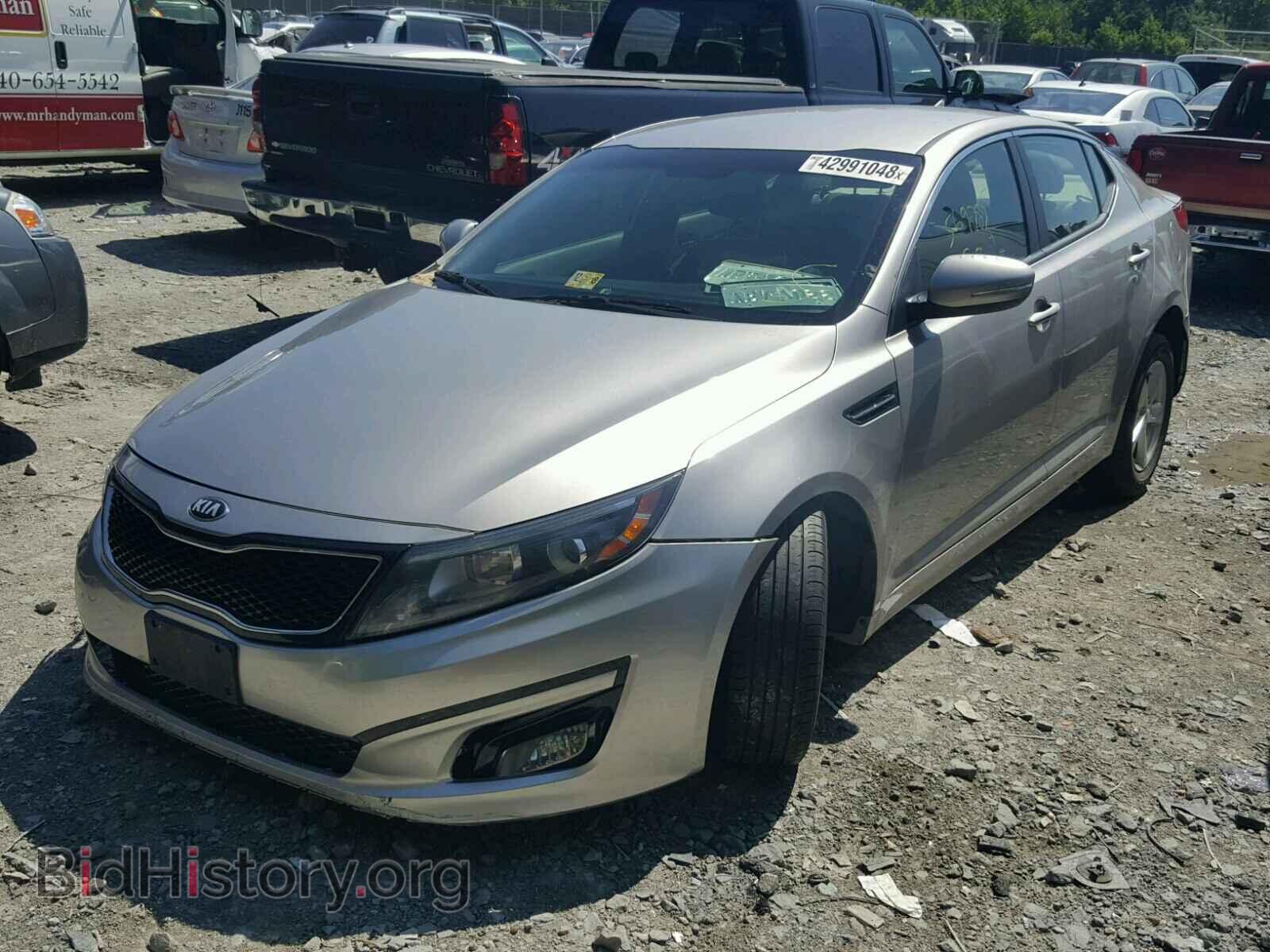 2014 KIA OPTIMA - VIN: KNAGM4A70E5480571 - Фото 2