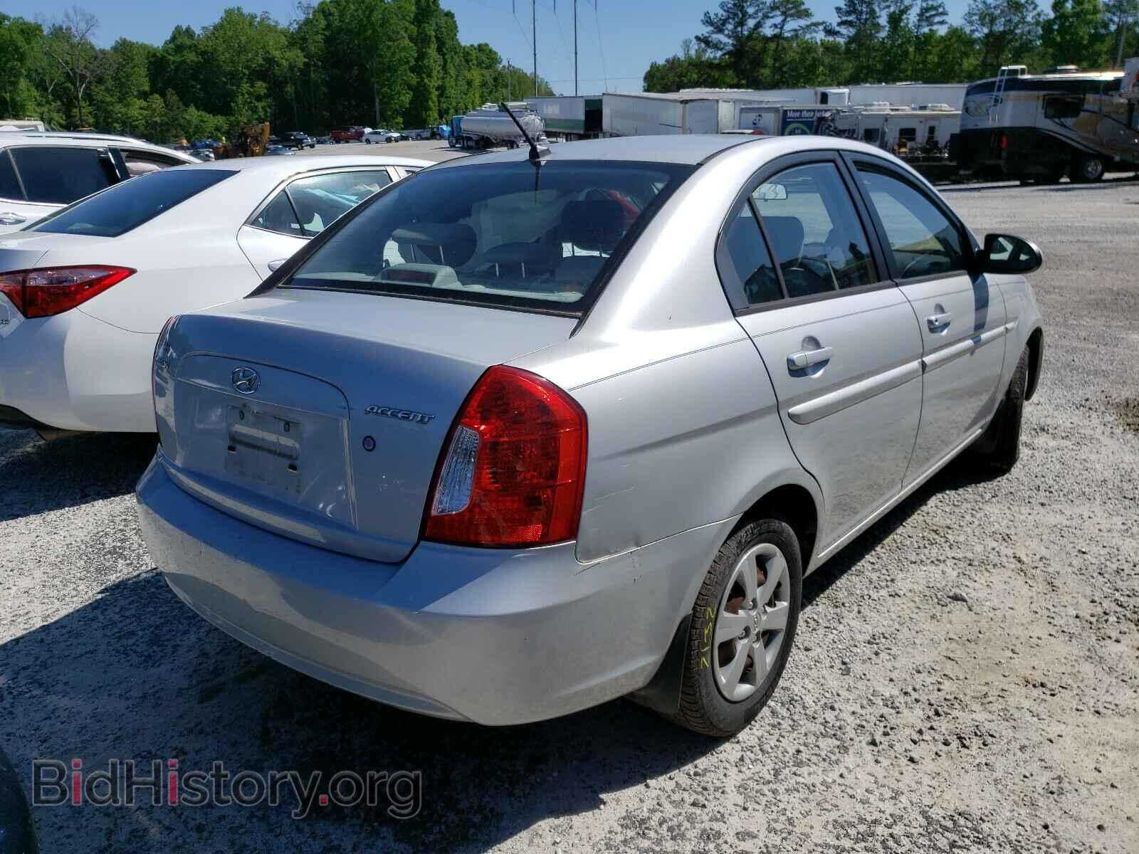 2009 HYUNDAI ACCENT - VIN: KMHCN46C49U285908 - Фото 4