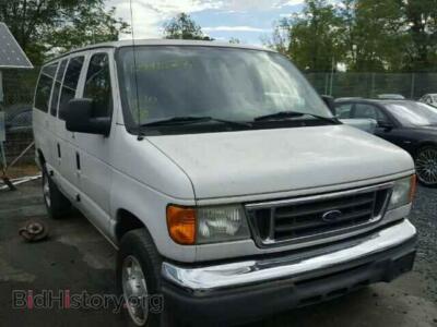 2006 Ford ECONOLINE, white — VIN 1FBNE31L76HA02389, Copart